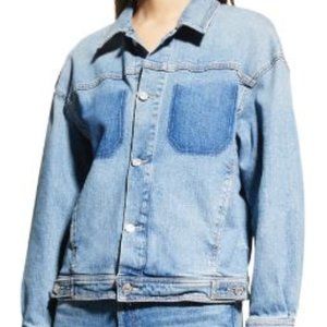 MOTHER - The Back Road Drop Shoulder Denim Jacket - NWT - Size M